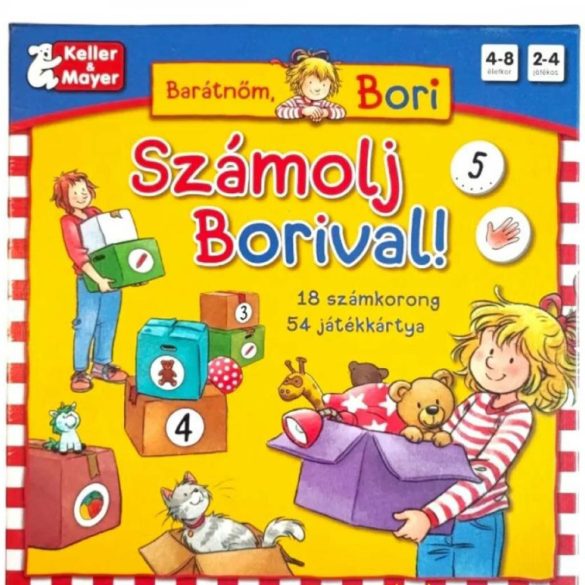 Számolj Borival Társasjáték