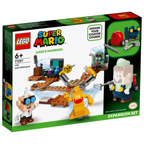 LEGO Super Mario 71397 - Luigi’s Mansion™ Lab és Poltergust kiegé