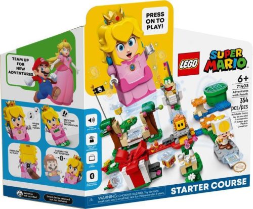 LEGO Super Mario 71403 - Peach kalandjai kezdőpálya