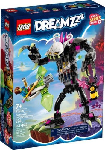 LEGO DREAMZzz 71455 - Kegyetlen Őrző a kalitkás szörnyeteg 