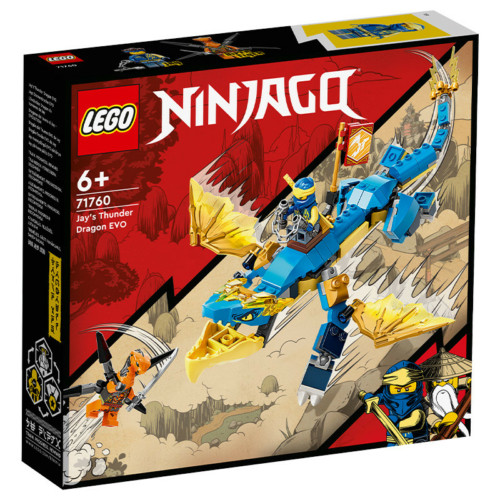LEGO Ninjago 71760 - Jay mennydörgő EVO sárkánya