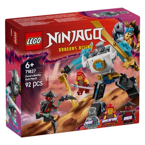 LEGO Ninjago 71827 - Zane harci robotöltözéke