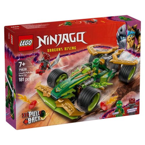 LEGO Ninjago 71828 - Lloyd hátrahúzhatós versenyautója