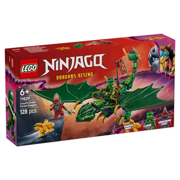 LEGO Ninjago 71829 - Lloyd zöld, erdei sárkánya