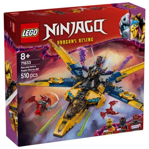 LEGO Ninjago 71833 - Ras és Arin szuper viharrepülője