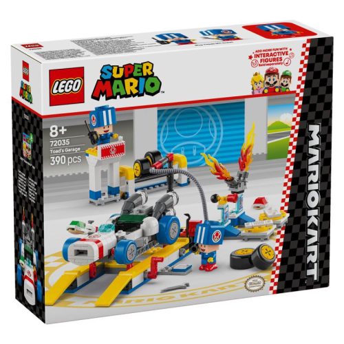 LEGO Super Mario 72035 - Mario Kart Toad garázsa