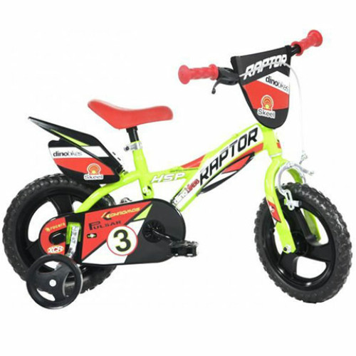 Raptor narancssárga kerékpár 12-es méretben