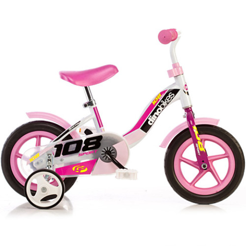 108 Sport Rózsaszín kerékpár 10-es méretben