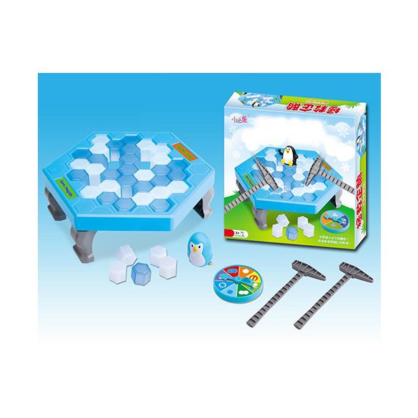 Jégtörő pingvin társasjáték