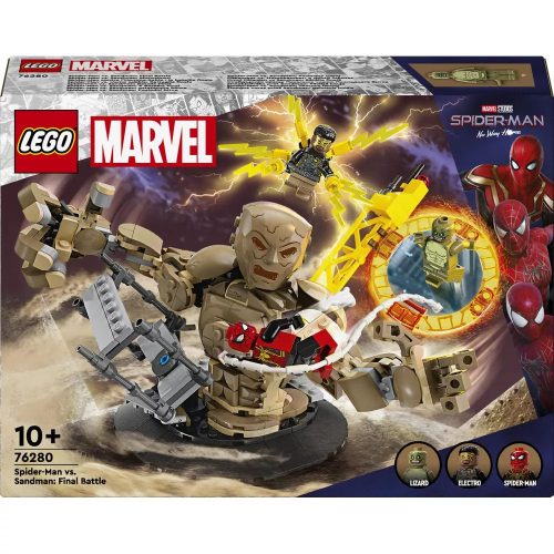 LEGO Super Heroes 76280 - Pókember vs. Homokember: A döntő ütközet