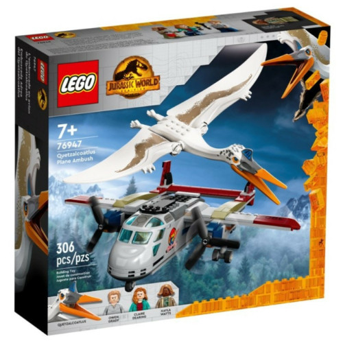 LEGO Jurassic World 76947 - Quetzalcoatlus: repülőgépes támadás