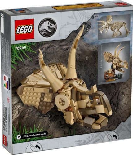 LEGO Jurassic World 76969 - Dinómaradványok: Triceratops-koponya