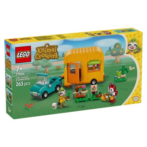 LEGO Animal Crossing 77054 - Leif karavánja és kertészeti boltja