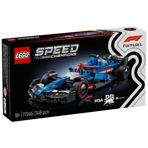 LEGO Speed Champions 77246 - Visa Cash App RB VCARB 01 F1 versenyautó