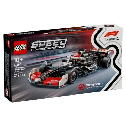 LEGO Speed Champions 77250 - MoneyGram Haas F1 Team VF-24 versenyautó
