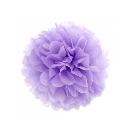 Papír pompom Ø35 cm LILA