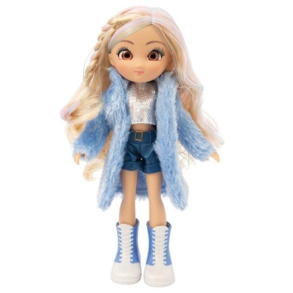 UNIQUE EYES bűvös szemű baba kétféle ruhával - REBECA