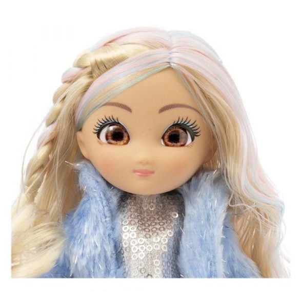 UNIQUE EYES bűvös szemű baba kétféle ruhával - REBECA