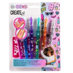 Create It! Tetováló illatos zseléstoll szett 6 db-os