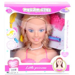 Fésülhető babafej