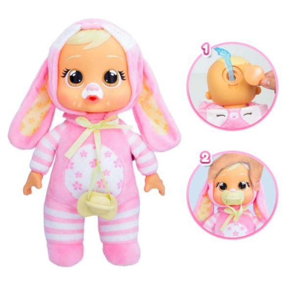 Cry Babies: Tiny Cuddles nyuszi baba - Lola