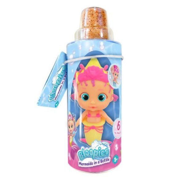 Bloopies: Mókás sellőbébi palackban többféle változatban 1db