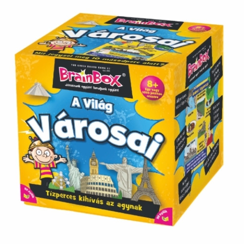 Brainbox - A világ városai társasjáték