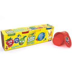  Crayola Silly Scents - Illatos gyurmakészlet dobozban 4 db