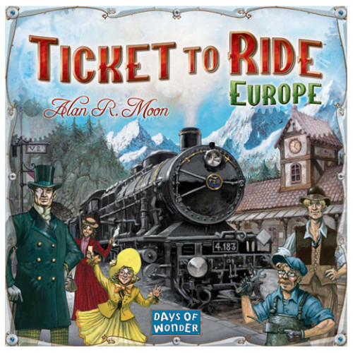 Ticket to Ride Európa társasjáték
