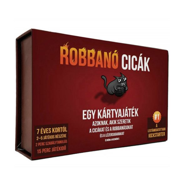Robbanó cicák kártyajáték