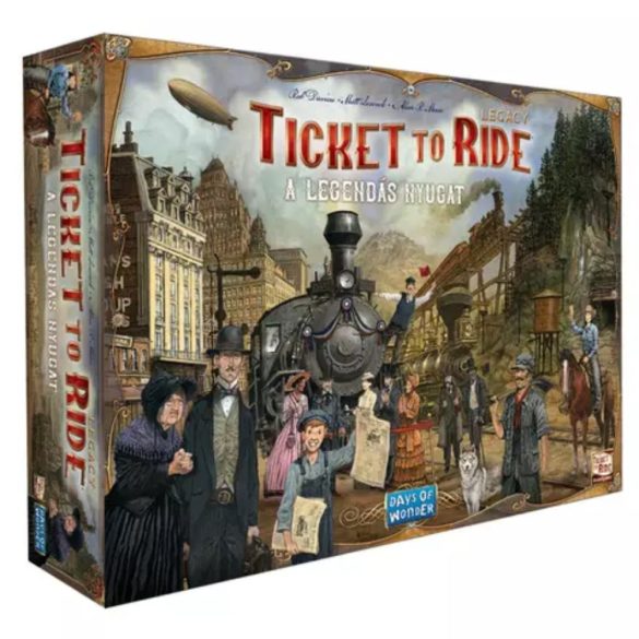 Ticket to Ride Legacy - A legendás nyugat társasjáték