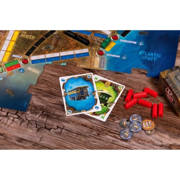 Ticket to Ride Legacy - A legendás nyugat társasjáték