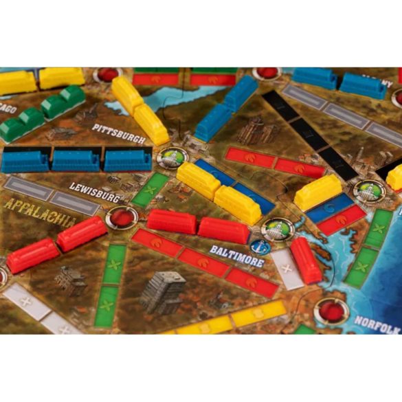 Ticket to Ride Legacy - A legendás nyugat társasjáték