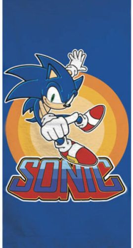 Sonic a sündisznó fürdőlepedő, strand törölköző 70x140cm (Fast Dry)