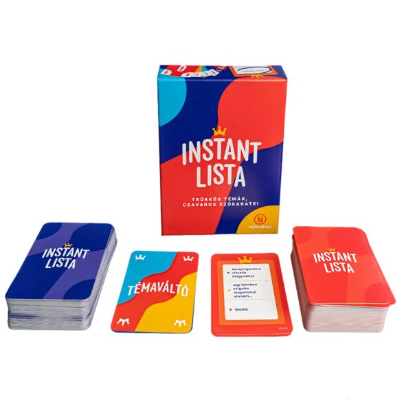 Instant lista társasjáték