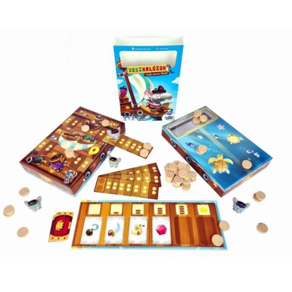 Deszkalózok - Csak semmi fánik! társasjáték