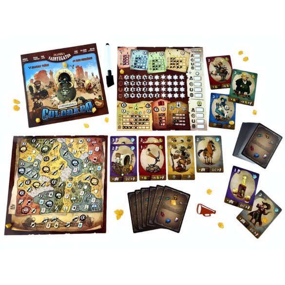 Colorado - Kalandok a vadnyugaton társasjáték