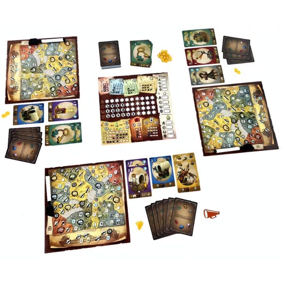 Colorado - Kalandok a vadnyugaton társasjáték