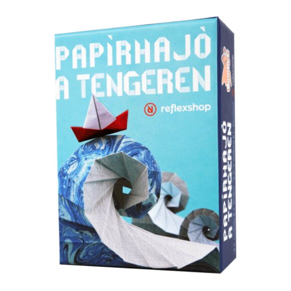 Papírhajó a tengeren kártyajáték