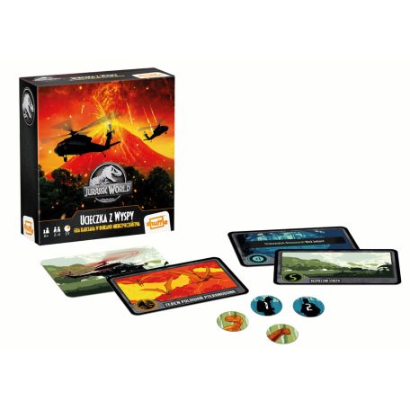 Jurassic World Card Island Escape kártyajáték