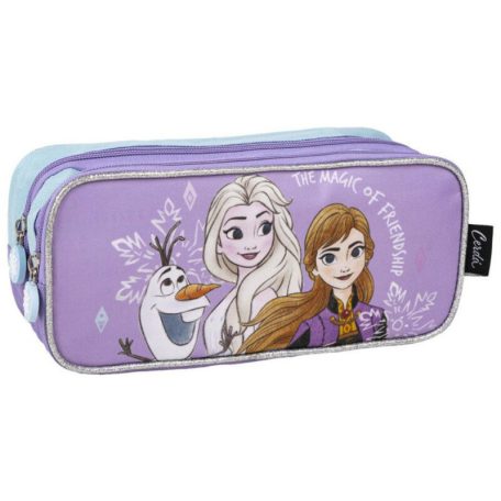 Disney Jégvarázs Magic 2 rekeszes tolltartó
