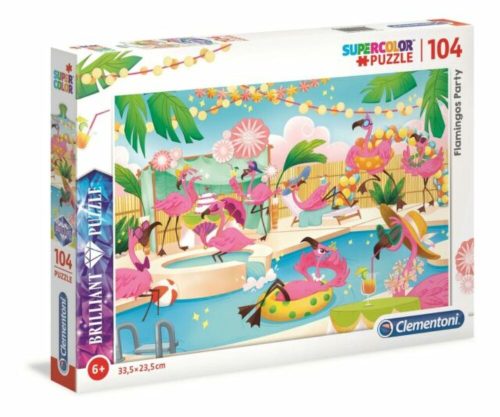 Flamingók 104 db-os puzzle