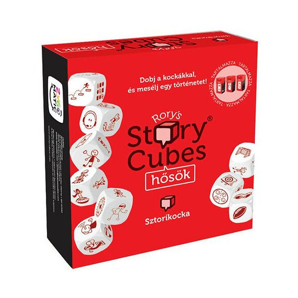 Sztorikocka Hősök  társasjáték