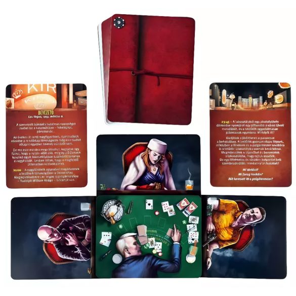 Nyomozópakli - Nem játszhatod ki a halált nyomozós kártyajáték