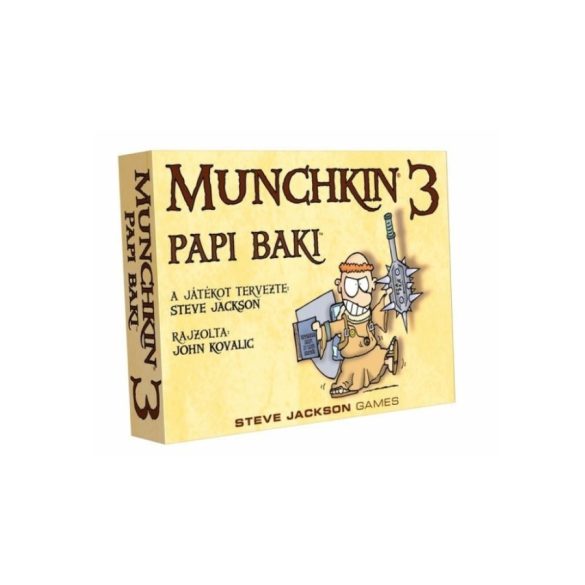 Munchkin kiegészítő – Papi Baki