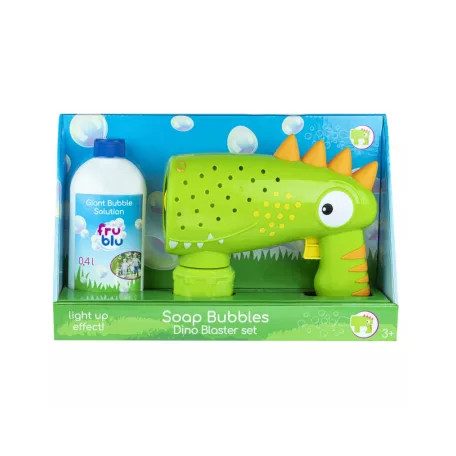 FruBlu: Dinó alakú tartályos buboréklövő 0,4 liter folyadékkal