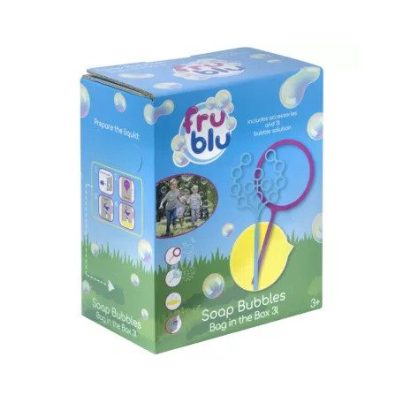 FruBlu: ECO buborékfújó szett 3 liter folyadékkal