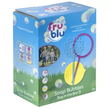 FruBlu: ECO buborékfújó szett 3 liter folyadékkal