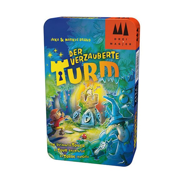 Az elvarázsolt torony társasjáték fémdobozos kiadás