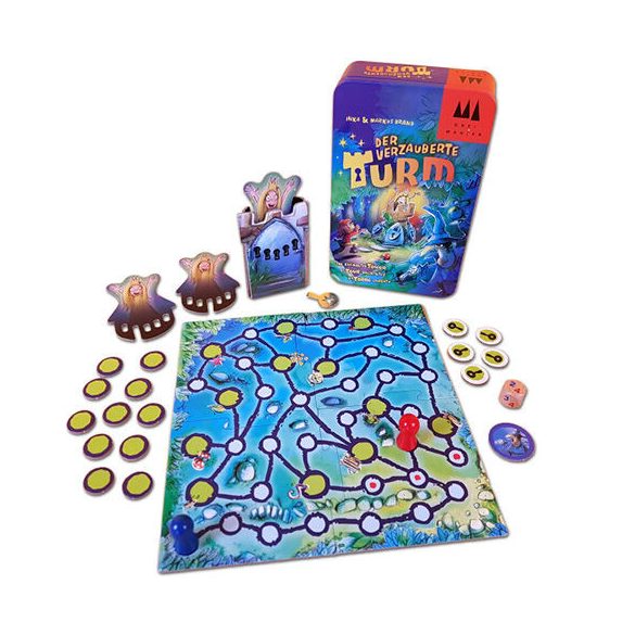 Az elvarázsolt torony társasjáték fémdobozos kiadás